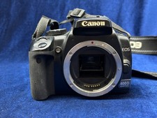 Canon Digital Rebel XTi EOS 400D 10.1MP DSLR Camera Black - Body Only/ For Parts