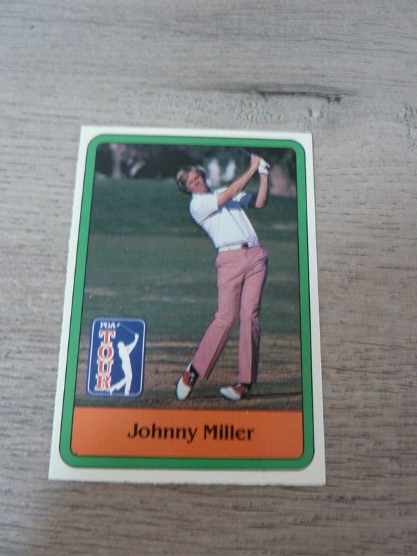 1981 Donruss Golf Stars - Johnny Miller #30 (RC)
