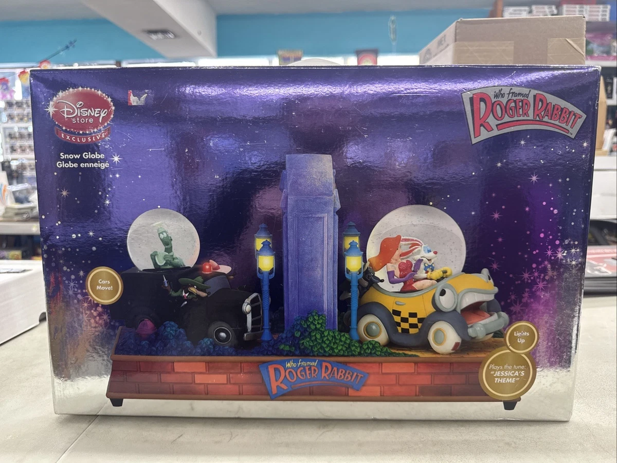 超激レア ロジャーラビット ジェシカラビット 1988 スノードーム オルゴール Who Framed Roger Rabbit Disney Snowglobes (1968-Now) for sale | eBay