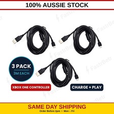 إكس بوكس One Controller كابل شحن 300cm 3-عبوة - Micro USB Charge & Data