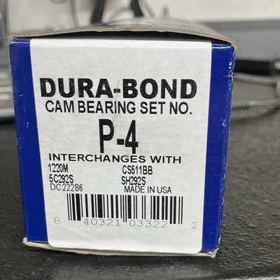 Pontiac 400 Cam Bearing Set Dura-Bond P-4 Trans Am Firebird