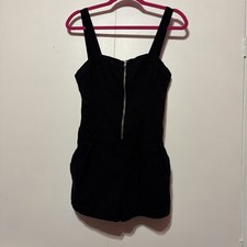 DIVIDED H M Woman Black Jumpsuit Size 8