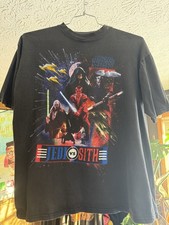 Vintage 90s Star Wars Episode 1 Jedi Vs Sith Sci Fi T Shirt Size L