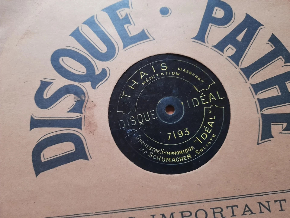 lot de 6 anciens 78 tours vinyles modern dance Lynel Vorelli Strauss Ideal... - Photo 3/4