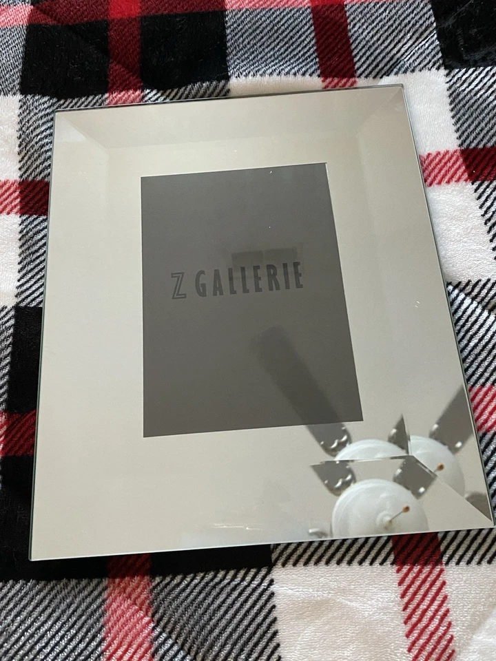 Z Gallerie 10,5x12,5 скошенная зеркальная /5x7 рамка для картины с черной бархатной задней панелью - Изображение 4 из 4