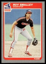 1985 Fleer Roy Smalley Chicago White Sox #527