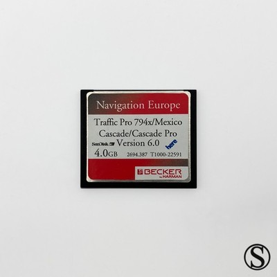 Becker Navigation Software Traffic Pro Mexico Cascade Pro Version 6.0 2694.387