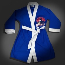 Batman Sleepwear Bath Robe Kids S Guardian Of Gotham VTG DC Comics PCA Apparel