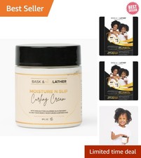 Curl Defining Cream - Deep Moisturization  Frizz Control - 8oz