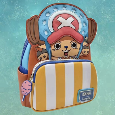 Loungefly One Piece Chopper Rucksack, limitierte Auflage, mehrfarbig, Kunstleder