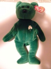 Erin Bear Ty Beanie Baby St. Patrick's Day 1997
