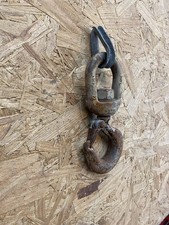 Tow Truck Winch Swivel Hook w/ Latch used.  in working order 