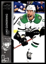 2021-22 Upper Deck #557 Luke Glendening Dallas Stars Hockey Card