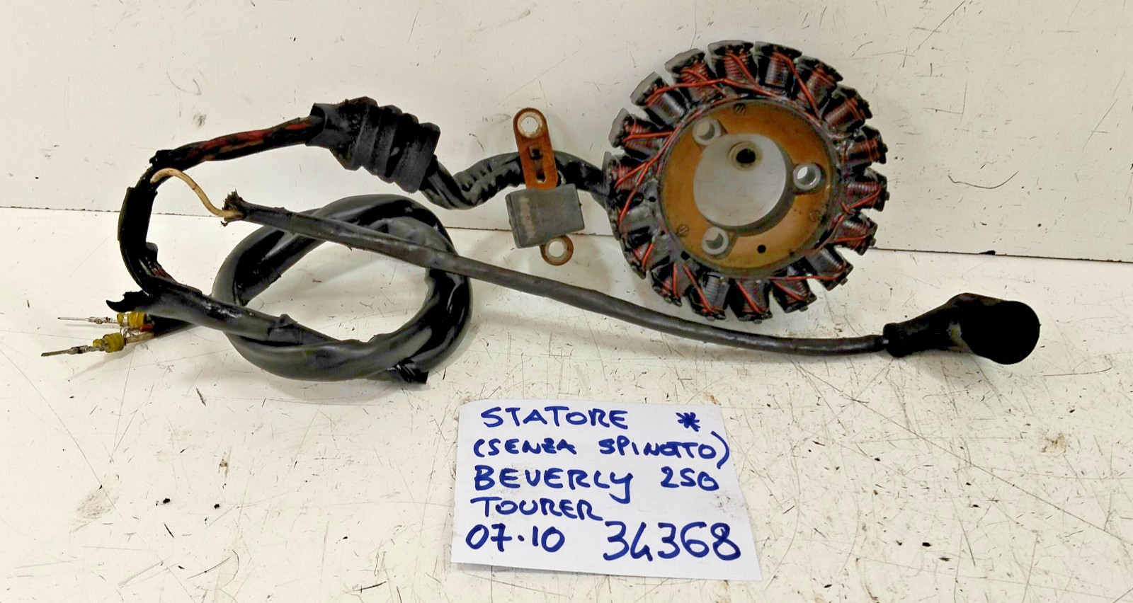 STATORE PIAGGIO BEVERLY 250 300  TOURER 2007 2008 2009  VEDI 📷 SENZA SPINOTTO