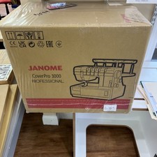 Janome Cover 3000 Professional NIB Full Facto...