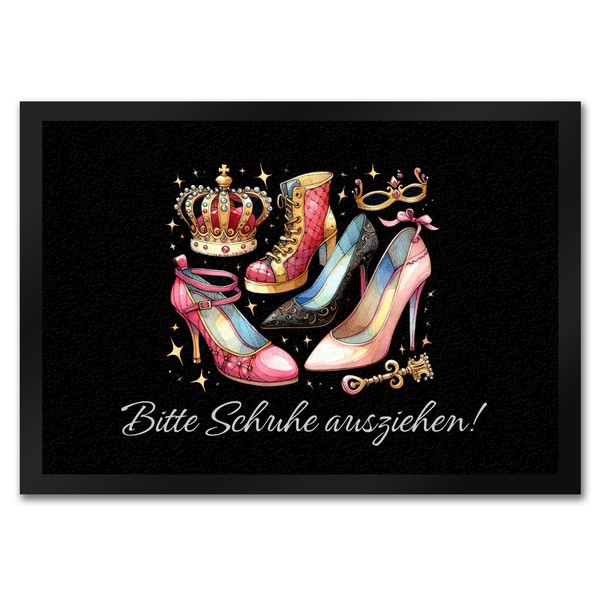 Schuhe Ausziehen FußMatte In 35X50 Cm Mit Spruch Bitte Schuhe Ausziehen-image