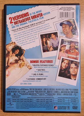 Forgetting Sarah Marshall (DVD, 2008, Full Screen) Jason Segel