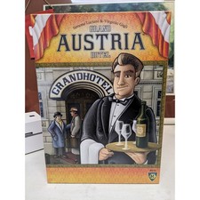 Mayfair Games Grand Austria Hotel Board Game MFG3511 New Sealed Box Damage