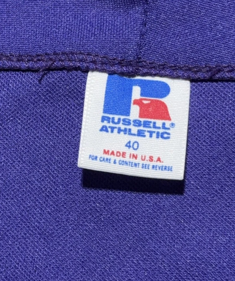 VTG Authentic Russell Athletic Arizona Diamondbacks Alternate Purple Jersey 40 - Image 4 of 4
