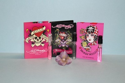 Christian Audigier Perfume Samples: Ed Hardy Villain, Skulls, Love Kil - U Pick!
