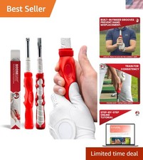 Golf Grip Trainer Golf Training Aid for Correct Hand Positioning, Fits All ...