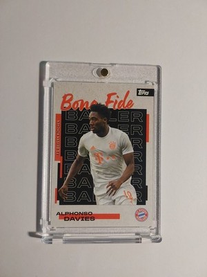 Topps Bayern München Team Set 2025-26 Alphonso Davies Parallel Bona Fide Baller