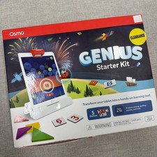 Osmo Genius Starter Kit 5 Hands-on Learning Games Ages 6-10 for iPad 2019 New