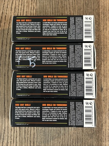 Nike MOJO! Extremely Long White Golf Balls 4 Sleeves 12 Balls Total Brand New - Picture 4 of 7