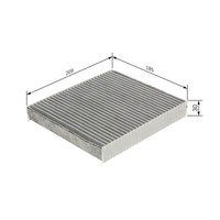 Bosch 1 987 435 570 Filter, Innenraumluft