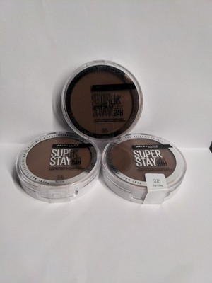 Maybelline SuperStay Up to 24H Hybrid Powder Makeup Foundation #375 NEW Lot of 3