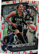 2025 Panini Prizm WNBA #8 Napheesa Collier WNBA Logo Prizms