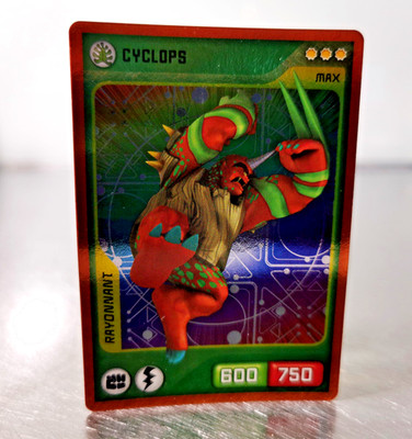 Panini Karte JCC INVIZIMALS °o° CYCLOPS RAYONNANT 121 Fr °o° App Spiel SONY PSP