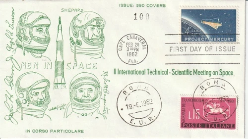 1193 4c Project Mercury February 20 1962 FDC First Day Cape Canaveral Fla PLUS