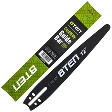 8TEN 12" Chainsaw Guide Bar .050 Gauge 1/4 Pitch 68 Chain Drive Links for Oregon