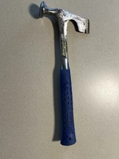 Vintage Estwing Drywall Hammer 13.5" Handle Nylon Grip Waffle Milled Face