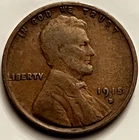 1915-D Lincoln Wheat Cent Denver VG-F Nice Detail Circulated Penny JC1741
