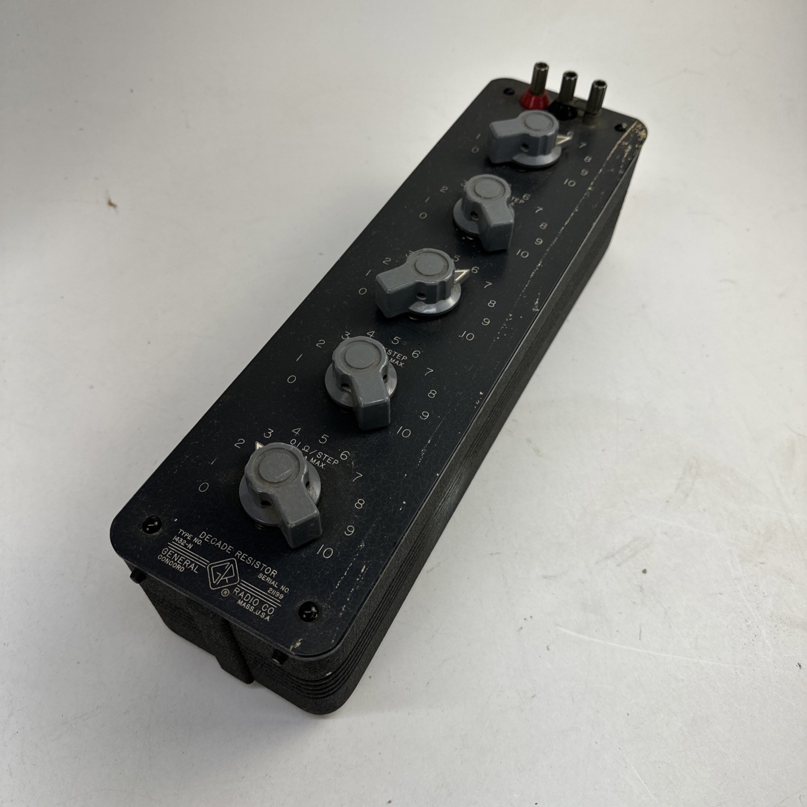 *READ* General Radio Company Type 1432-N Decade Resistor UNTESTED