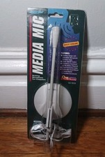 Vintage Quick Shot Media Mic Computer Desktop Microphone Hong Kong - NOS