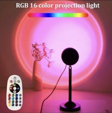 Sunset Projection Lamp Projection Light Changing LED Light Night Light 16-Color