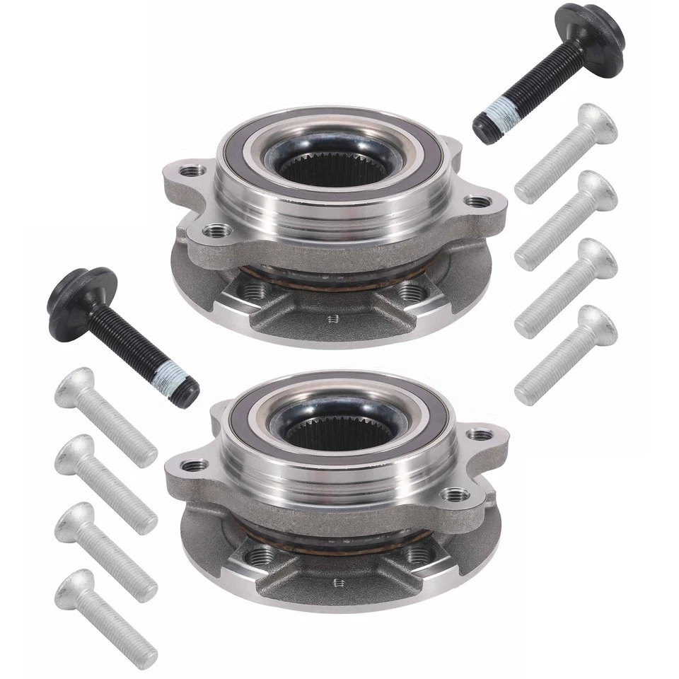 2PCS Front & Rear Wheel Bearing Hub Assembly for Audi A4 A5 A6 S4 S5 513301 - Image 2 of 4