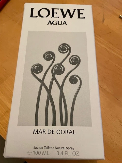 LOEWE Agua Mar de Coral 100 ml 3,4 OZ Eau de Toilette Spray Unisex Nuevo Foto 3 de 3