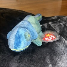 Ty Beanie Babies Retired Original Rainbow Chameleon 1997 with Tags