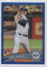 2011 Topps Chrome Blue Refractor 96/99 Jake McGee #181 0w7