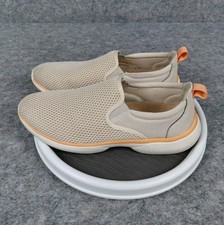 Vionic Zeta Shoes Womens Size 10 Slip Ons Textile Upper INSOLES HAVE DIRT STAINS