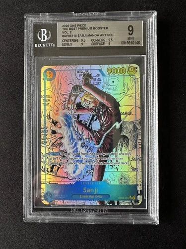 Sanji - OP06-119 (Manga) OP06-119 Premium Booster -The Best- Vol. 2 BGS 9