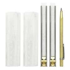 VASTOOLS Thin Soapstone Holder Set Pack of 23pcs,Flat Thin 1/16, Mark White C...