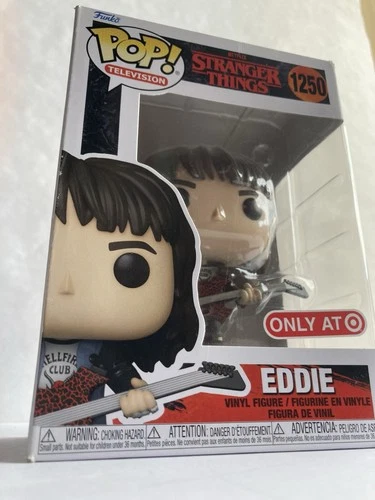 Funko Pop! Vinyl: Stranger Things #1250 Eddie Munson Television Figure