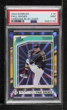 2024 Donruss Rated Prospects Carolina Blue Laser Paul Skenes PSA 9 MINT 1m5g