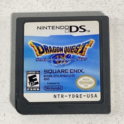Dragon Quest IX Sentinels of the Starry Skies Nintendo DS Cartridge Tested