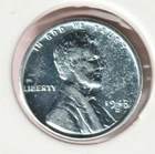 1943 WWII Lincoln Wheat Steel Penny Collectible US Collection Very Good War Coin